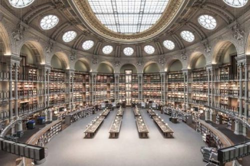 Oval Room of National Library of France