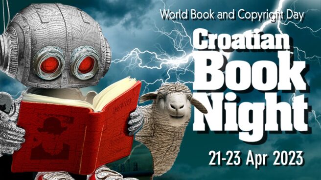 The visual identity of Croatian Book Night 2023