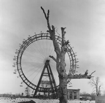 Giant Ferries Wheel in Vienna, Winter 1945/1946