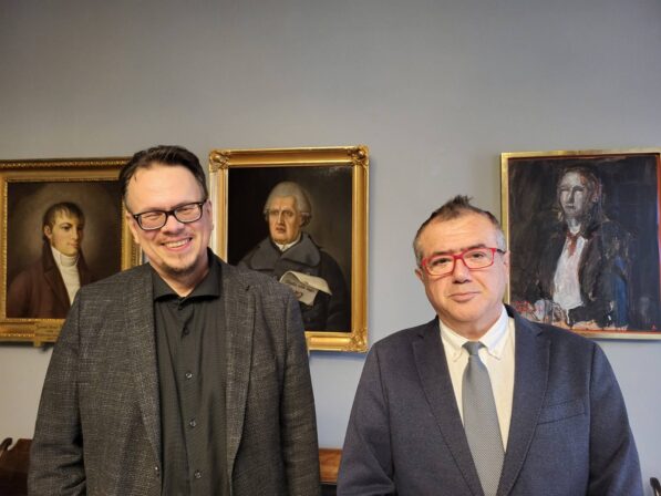 Kimmo Touminen, director of the NL of Finland and Vladimir Pištalo, director of the NL of Serbia