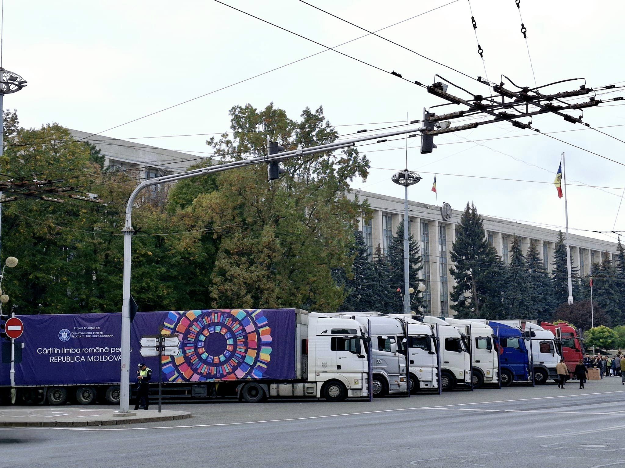 Trucks with books